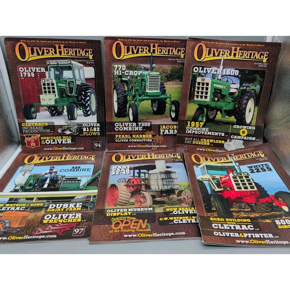 6 Oliver Heritage Magazines 2019 Full Year 94-99